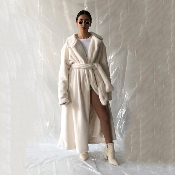 Winter Luxury Wind Fur Coat - Picture 2 of 13